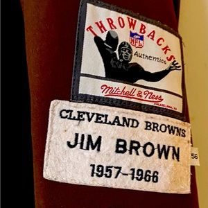 JIM BROWN THROWBACK JERSEY